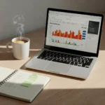 Person working on a laptop with notepad and phone – exploring online income ideas and smart earning strategies