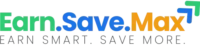 EarnSaveMax logo – Smart Money Tips for Earning and Saving More